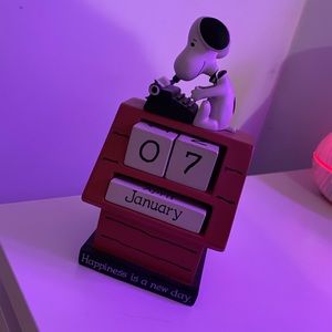 Wooden perpetual calendar blocks